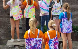 Tie Dye, Kinderfeestje Atelier ES&ZO
