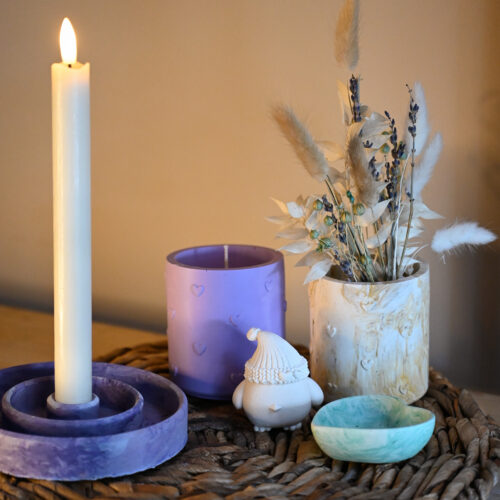 Workshop Woonaccessoire met Jesmonite, Krea Doe, Atelier ES&ZO