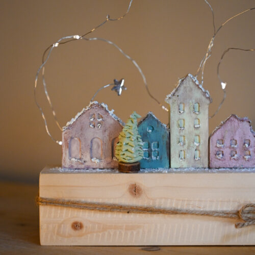 Workshop Creatieve Jesmonite huisjes met Cadence, Krea Doe, Atelier ES&ZO