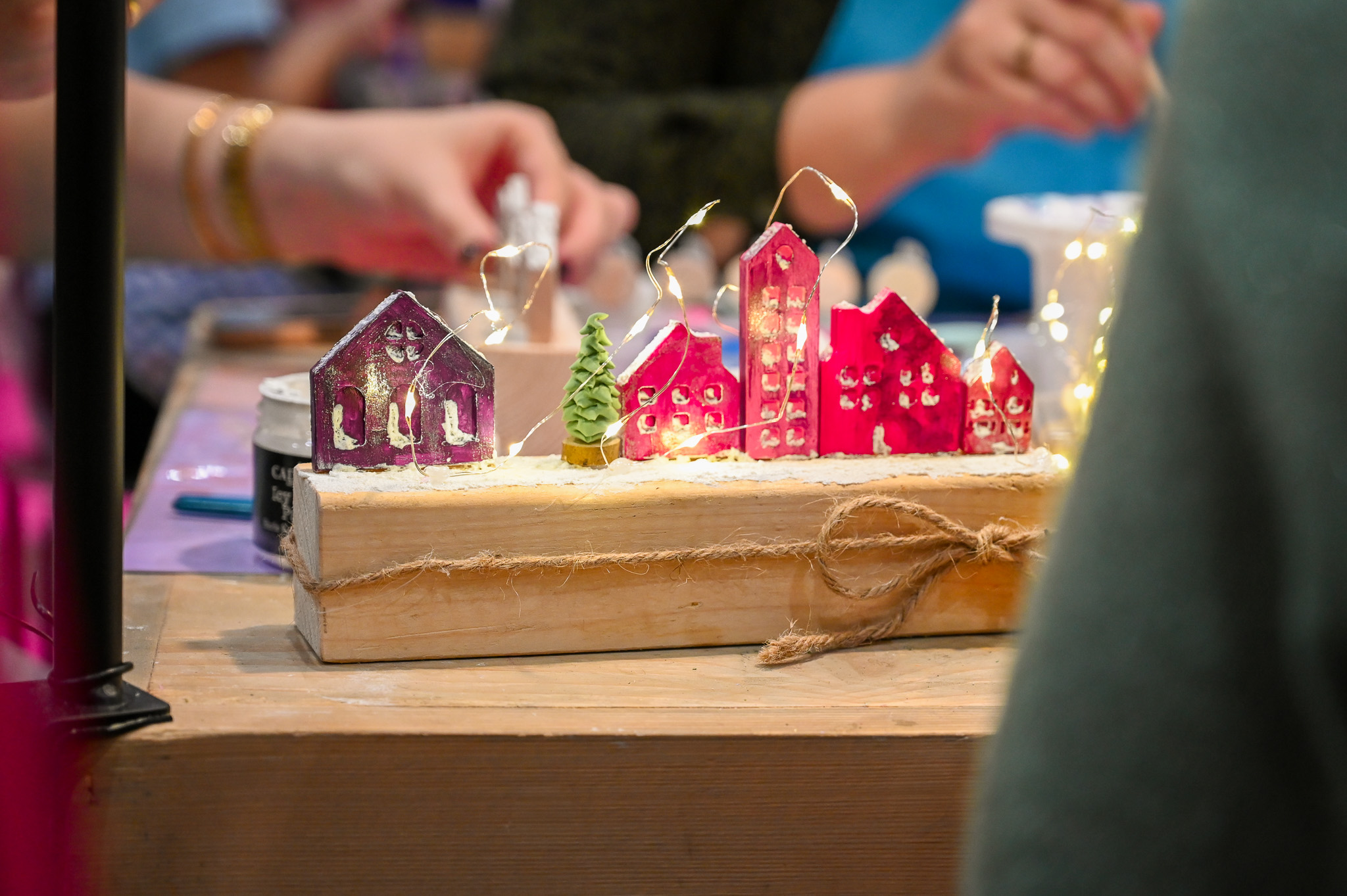 Winterhuisjes workshop, Atelier ES&ZO Winterhuisjes workshop, Atelier ES&ZO