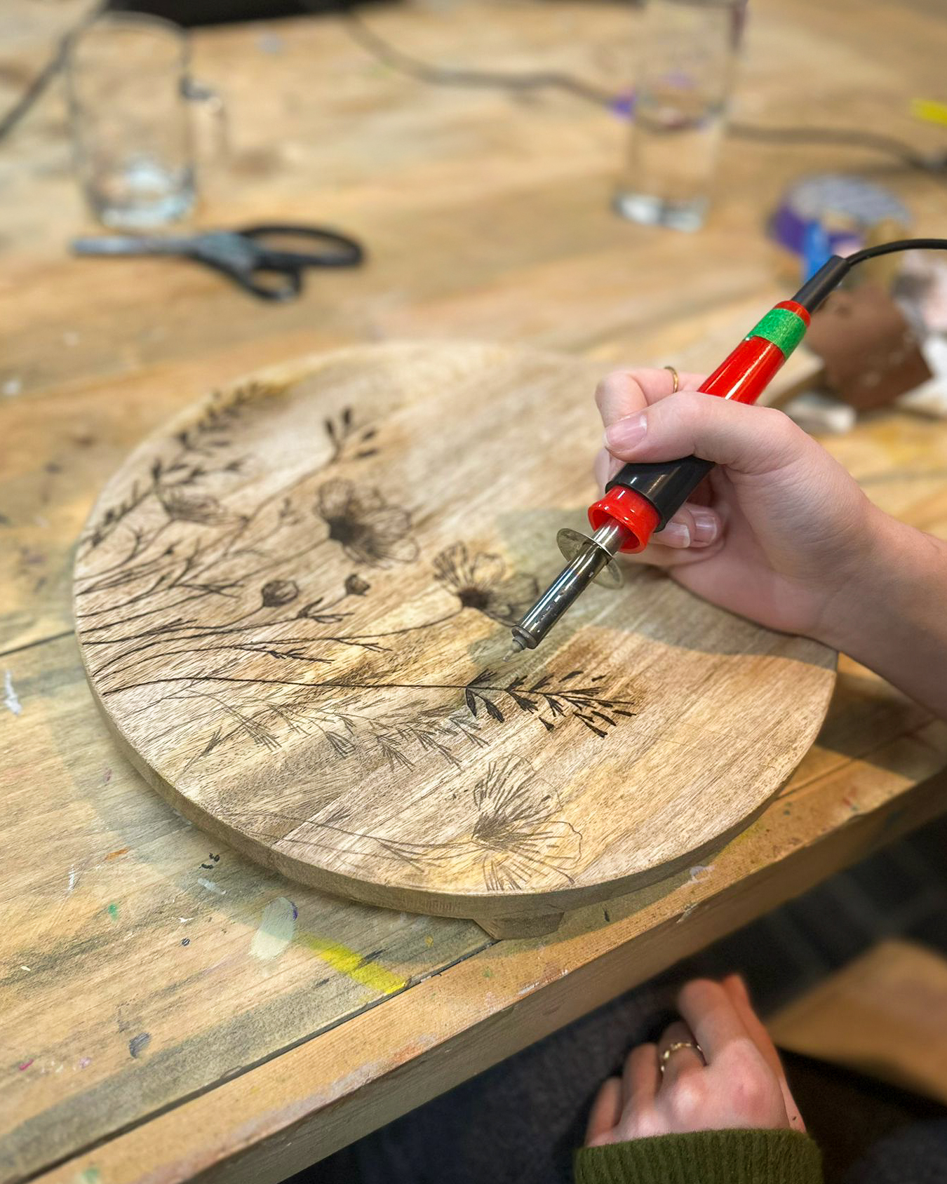 Houtbranden workshop, Atelier ES&ZO